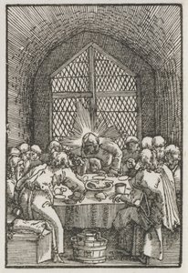 İnsanın Düşüşü ve Kefareti: Son Akşam Yemeği by Albrecht Altdorfer