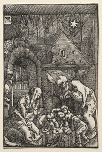 İnsanın Düşüşü ve Kefareti: Doğuş, c. 1515. by Albrecht Altdorfer
