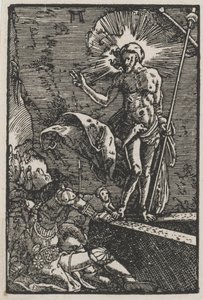 İnsanın Düşüşü ve Kefareti: Diriliş by Albrecht Altdorfer