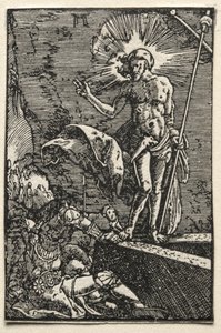 İnsanın Düşüşü ve Kefareti: Diriliş, c. 1515. by Albrecht Altdorfer