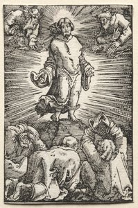 İnsanın Düşüşü ve Kefareti: Başkalaşım, c. 1515. by Albrecht Altdorfer
