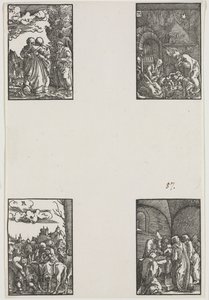 İnsanın Düşüşü ve Kefareti, c. 1515. by Albrecht Altdorfer