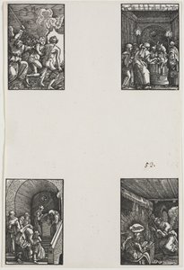 İnsanın Düşüşü ve Kefareti, c. 1515. by Albrecht Altdorfer