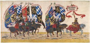 Alman Prensleri, yaklaşık 1515 by Albrecht Altdorfer