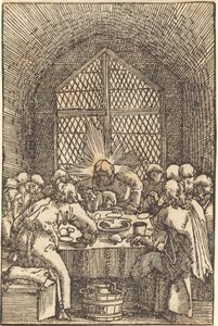 Son Akşam Yemeği by Albrecht Altdorfer
