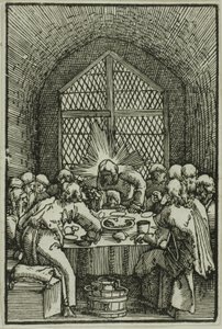 İnsanın Düşüşünden ve Kefaretinden Son Akşam Yemeği by Albrecht Altdorfer