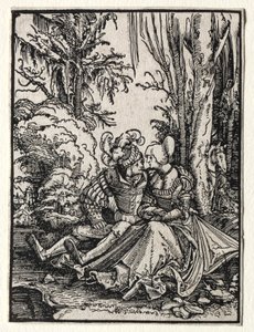 Aşıklar by Albrecht Altdorfer