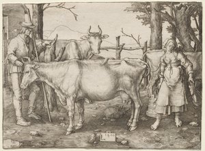 Sütçü Kız by Albrecht Altdorfer