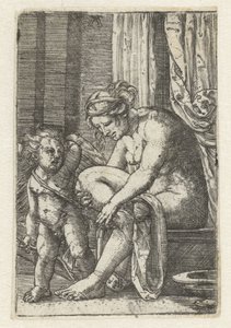 Banyodan sonra Venüs by Albrecht Altdorfer