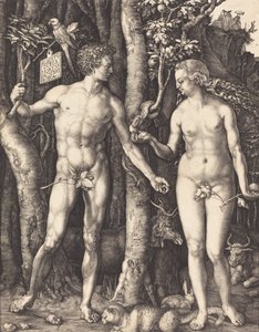 Adem ve Havva, 1504. by Albrecht Dürer
