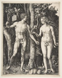 Adem ve Havva, 1504 by Albrecht Dürer