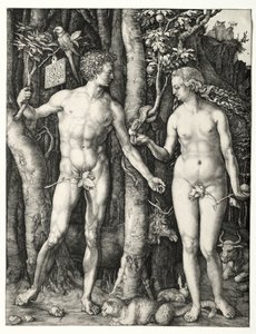 Adem ve Havva, 1504. by Albrecht Dürer