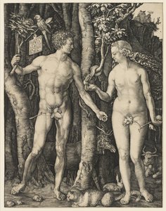 Adem ve Havva, 1504 by Albrecht Dürer