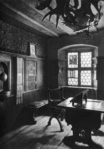 Albrecht Dürers çalışma odası, Nürnberg, 1936 by Albrecht Dürer