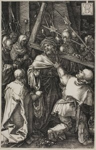 Oyulmuş Tutkudan Haç Taşı by Albrecht Dürer