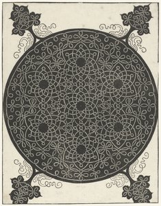Yedi çiçek şeklinde motifli nakış örneği by Albrecht Dürer