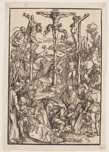 Calvary (mütevazı gravür) by Albrecht Dürer