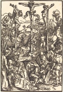 Üç Haçlı Calvary by Albrecht Dürer