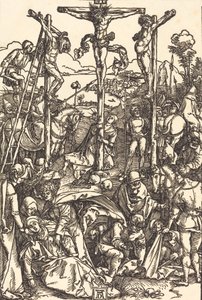Üç Haçlı Calvary, c. 15041505. by Albrecht Dürer