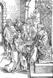 Celtes, Kitabını Saksonya Seçmenine Sunuyor, 1501 1906 by Albrecht Dürer