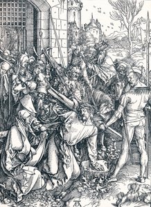 Haçı Taşıyan İsa, 1498 1906. by Albrecht Dürer