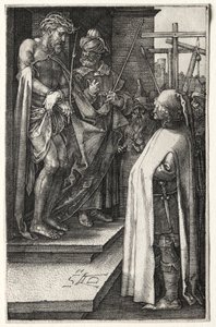 İnsanlara Gösterilen Mesih by Albrecht Dürer