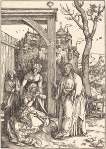 Mesih Annesinden Ayrılıyor by Albrecht Dürer