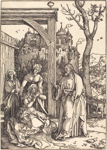 Mesih Annesinden Ayrılıyor by Albrecht Dürer