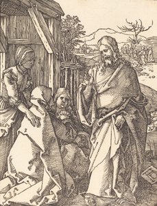 İsa Annesinden Ayrılıyor, muhtemelen c. 15091510. by Albrecht Dürer