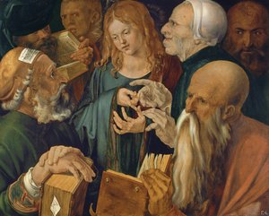 Doktorlar Arasında İsa, 1506 by Albrecht Dürer