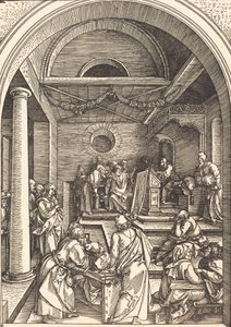 Doktorlar Arasında İsa, c. 15031504. by Albrecht Dürer