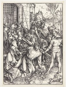 haç taşıyan İsa by Albrecht Dürer