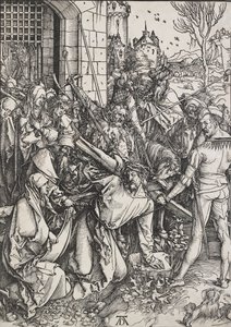 Haçı taşıyan İsa, 1498-1499 by Albrecht Dürer