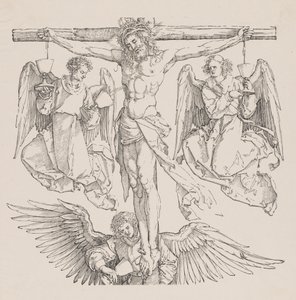İsa çarmıhta. by Albrecht Dürer