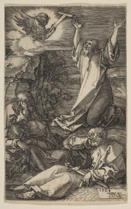 Zeytin Dağındaki İsa, Tutku, 1508. by Albrecht Dürer