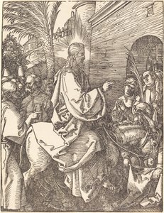 İsa'nın Kudüs'e Girişi by Albrecht Dürer