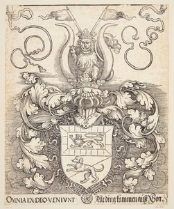 Lorenz Staiber Arması by Albrecht Dürer