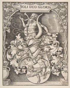 Johann Tscherte.n.d. Arması by Albrecht Dürer