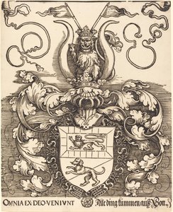 Lorenz Staiber Arması by Albrecht Dürer
