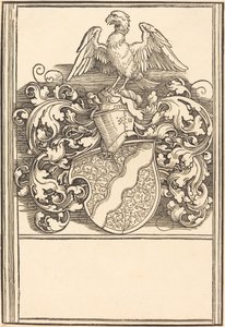 Michael Behaim Arması by Albrecht Dürer