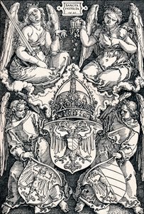 Nürnberg Şehri Arması, 1521 1906. by Albrecht Dürer