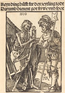 Ölüm ve Lansquenet by Albrecht Dürer