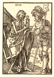 Ölüm ve Lansquenet by Albrecht Dürer