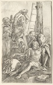 Haçtan İniş, 1501. by Albrecht Dürer