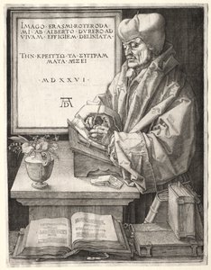 Rotterdamlı Desiderius Erasmus by Albrecht Dürer