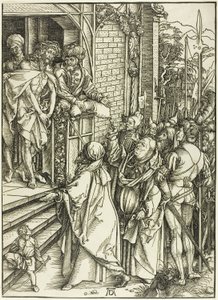Ecce Homo - Büyük Tutkudan Mesih'in Sunumu by Albrecht Dürer