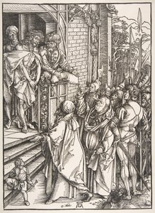 Ecce Homo, Büyük Tutku dizisinden, yakl. 1498-99. by Albrecht Dürer
