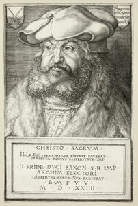 Seçmen Frederick Saksonya Bilgesi by Albrecht Dürer