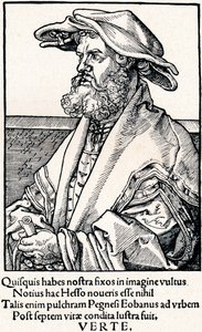 Eobanus Hessen, 1527 1906 by Albrecht Dürer