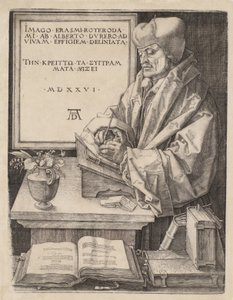 Rotterdam Erasmusu by Albrecht Dürer